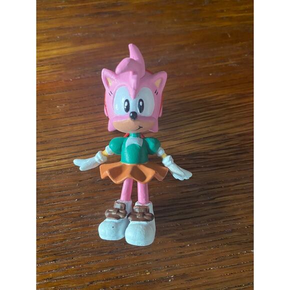 Sonic the Hedgehog Action Figures, 6 Piece Figurine Play Set, Kids Easter Basket - Picture 6 of 11